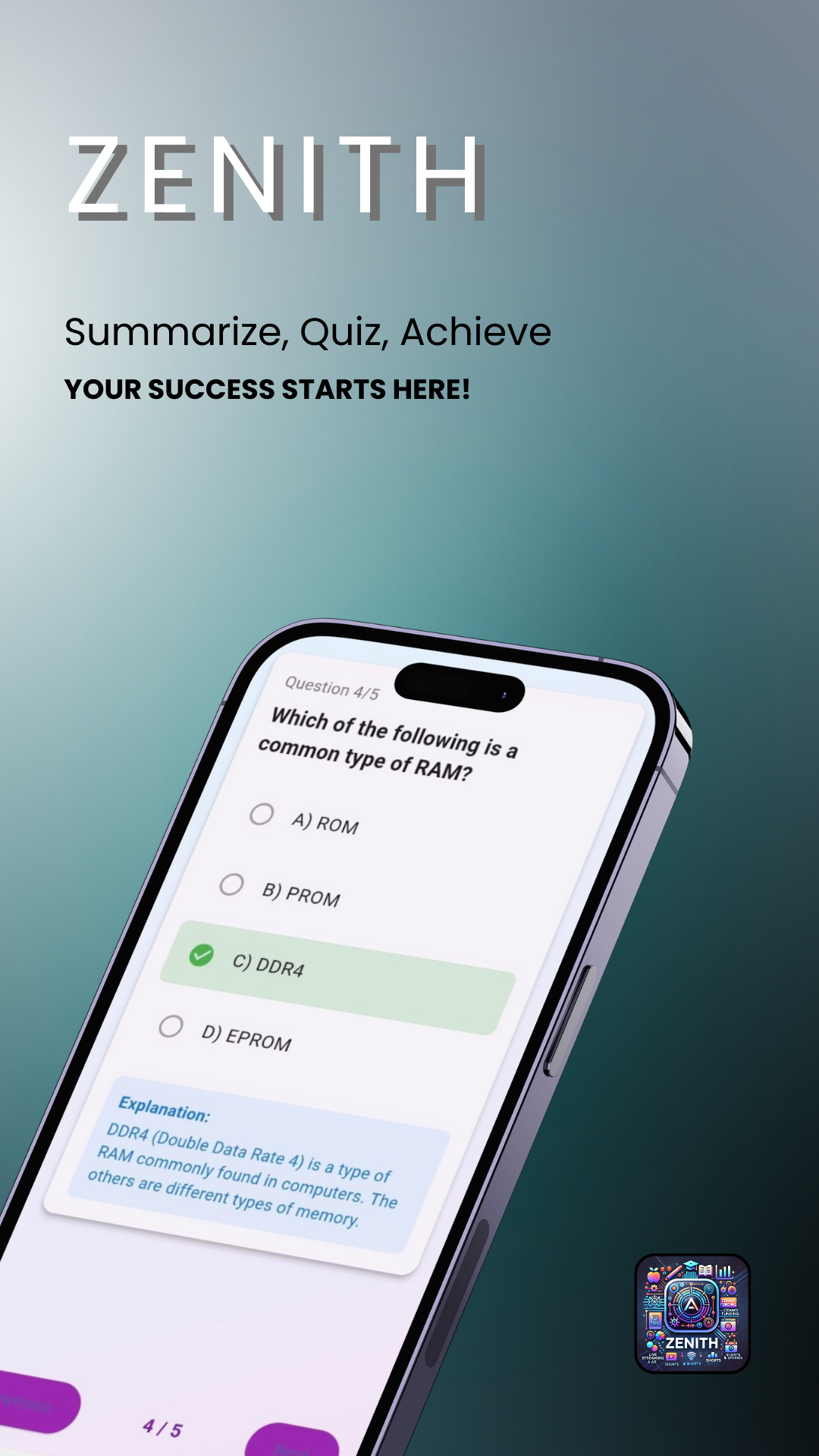 Adaptive Quiz Generator